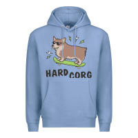 Colony Blue hard corg Premium Hoodie - artisFamous