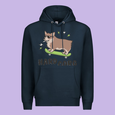 Hard Corg Premium Hoodie Designed By Artisfamous