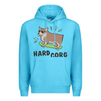 Ocean Blue hard corg Premium Hoodie - artisFamous