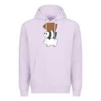 Lilac we bare bears the movie Premium Hoodie - artisFamous