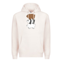 Pale Pink we bare bears the movie Premium Hoodie - artisFamous