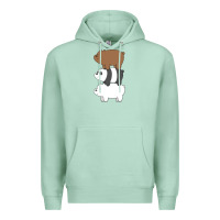 Seafoam we bare bears the movie Premium Hoodie - artisFamous