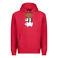 Cardinal we bare bears the movie Premium Hoodie - artisFamous