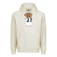 Oatmeal Heather we bare bears the movie Premium Hoodie - artisFamous