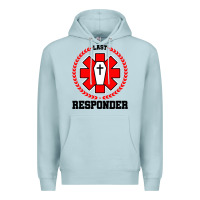 Blue Mist morgue embalmer funeral director mortician Premium Hoodie - artisFamous