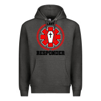 Charcoal Heather morgue embalmer funeral director mortician Premium Hoodie - artisFamous