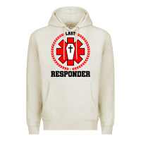 Oatmeal Heather morgue embalmer funeral director mortician Premium Hoodie - artisFamous