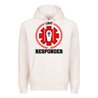 Pale Pink morgue embalmer funeral director mortician Premium Hoodie - artisFamous