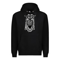 Black alice in wonderland doorknob Premium Hoodie - artisFamous