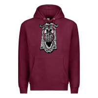 Burgundy alice in wonderland doorknob Premium Hoodie - artisFamous