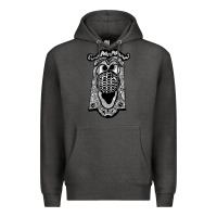 Charcoal Heather alice in wonderland doorknob Premium Hoodie - artisFamous