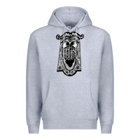Heather Grey alice in wonderland doorknob Premium Hoodie - artisFamous