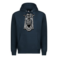 Navy alice in wonderland doorknob Premium Hoodie - artisFamous