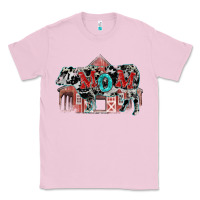 Bubblegum Pink Mom cow Mother's Day Classic Tee - FaDigitalArtStudio
