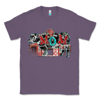 Lavender Mom cow Mother's Day Classic Tee - FaDigitalArtStudio