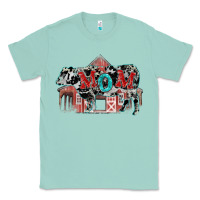 Seafoam Mom cow Mother's Day Classic Tee - FaDigitalArtStudio