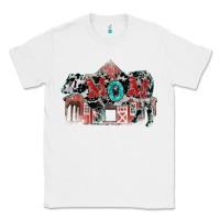 White Mom cow Mother's Day Classic Tee - FaDigitalArtStudio