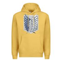 Antique Gold Titan Japan Premium Hoodie - artisFamous