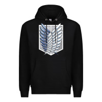 Black Titan Japan Premium Hoodie - artisFamous