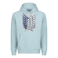 Blue Mist Titan Japan Premium Hoodie - artisFamous