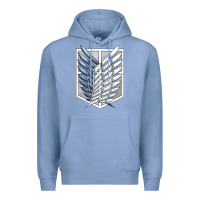 Colony Blue Titan Japan Premium Hoodie - artisFamous