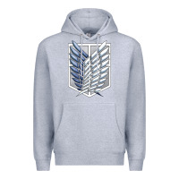 Heather Grey Titan Japan Premium Hoodie - artisFamous