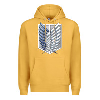 Mustard Titan Japan Premium Hoodie - artisFamous