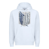 White Titan Japan Premium Hoodie - artisFamous