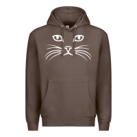 Coffee cat face Premium Hoodie - artisFamous