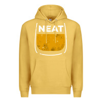 Antique Gold neat whiskey glass Premium Hoodie - artisFamous