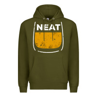 Army Green neat whiskey glass Premium Hoodie - artisFamous