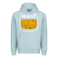 Blue Mist neat whiskey glass Premium Hoodie - artisFamous