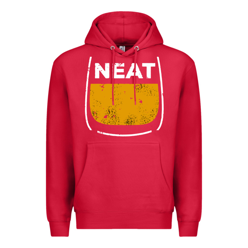 Neat Whiskey Glass Premium Hoodie by artisFamous | Teevron