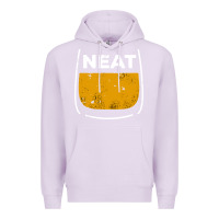 Lilac neat whiskey glass Premium Hoodie - artisFamous