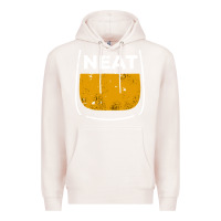 Pale Pink neat whiskey glass Premium Hoodie - artisFamous