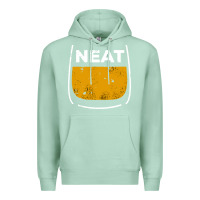 Seafoam neat whiskey glass Premium Hoodie - artisFamous