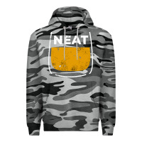 Slate Camo neat whiskey glass Premium Hoodie - artisFamous