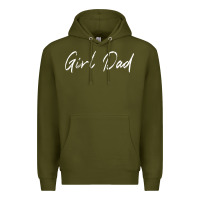 Army Green girl dad Premium Hoodie - artisFamous