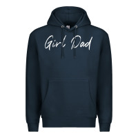 Navy girl dad Premium Hoodie - artisFamous