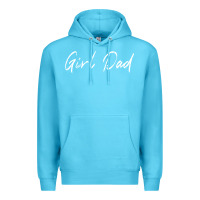 Ocean Blue girl dad Premium Hoodie - artisFamous