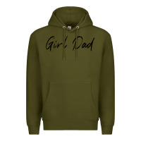 Army Green girl dad Premium Hoodie - artisFamous