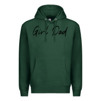 Sports Green girl dad Premium Hoodie - artisFamous