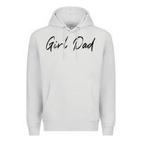 Dove Grey girl dad Premium Hoodie - artisFamous