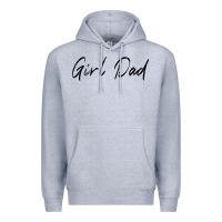 Heather Grey girl dad Premium Hoodie - artisFamous