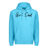 Ocean Blue girl dad Premium Hoodie - artisFamous