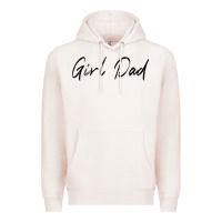 Pale Pink girl dad Premium Hoodie - artisFamous
