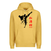 Antique Gold shotokan karate Premium Hoodie - artisFamous