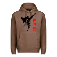 Chestnut shotokan karate Premium Hoodie - artisFamous