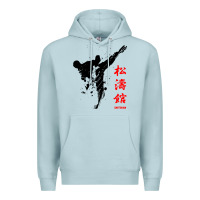 Blue Mist shotokan karate Premium Hoodie - artisFamous