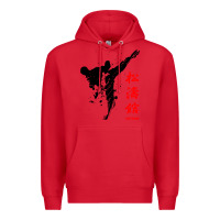 Red shotokan karate Premium Hoodie - artisFamous